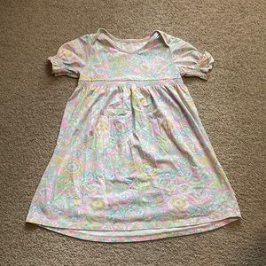 Matilda Jane Light Pink Floral Dress~size 8~